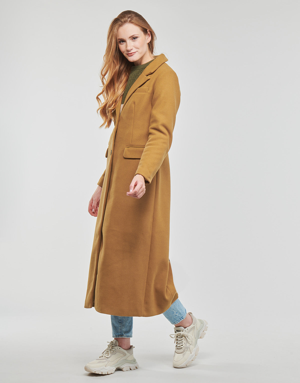 Mantella Donna Only  ONLEMMA  X-LONG COAT CC OTW  Marrone