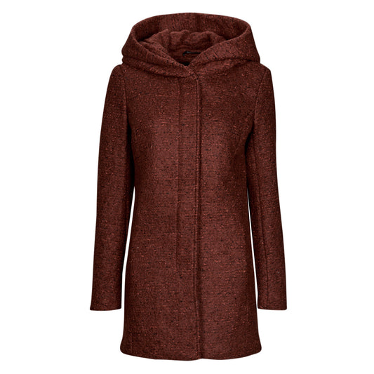 Mantella Donna Only  ONLSEDONA BOUCLE WOOL COAT OTW NOOS  Rosso