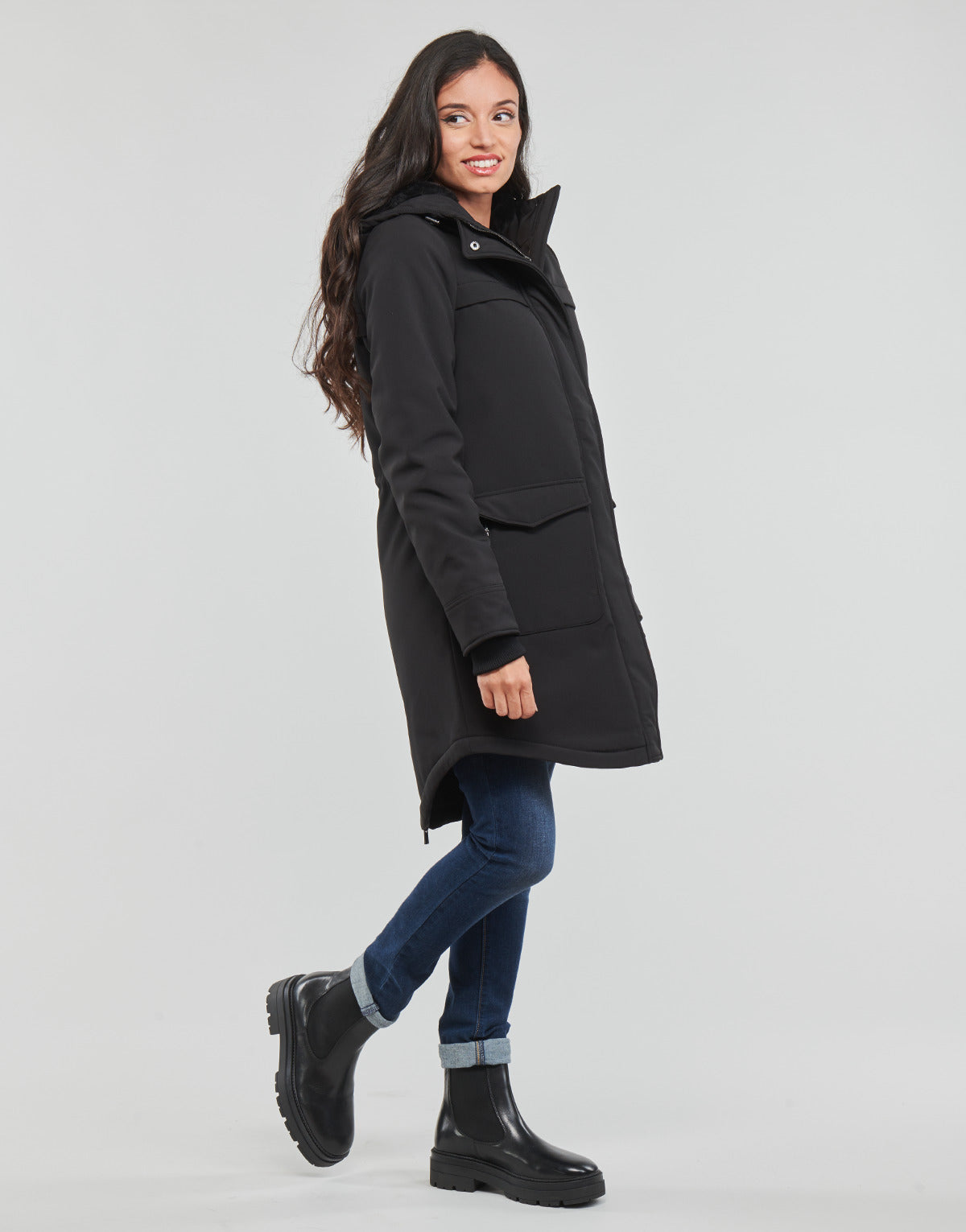 Parka Donna Only  ONLMAASTRICHT PARKA OTW NOOS  Nero