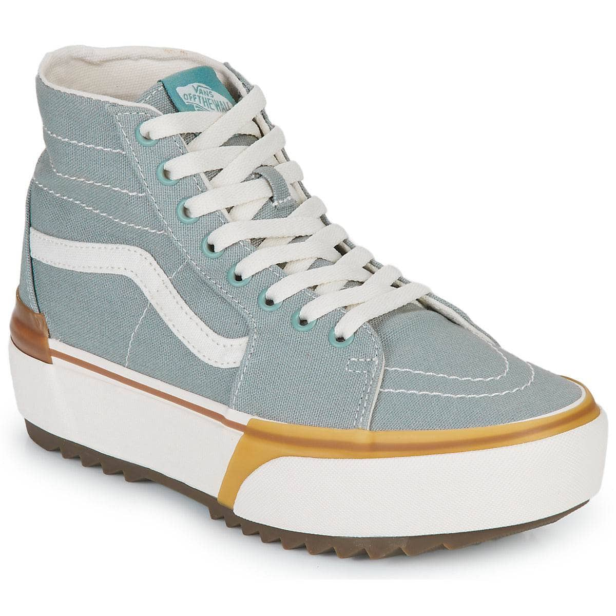 Sneakers alte Donna Vans  SK8-HI TAPERED STACKED  Blu