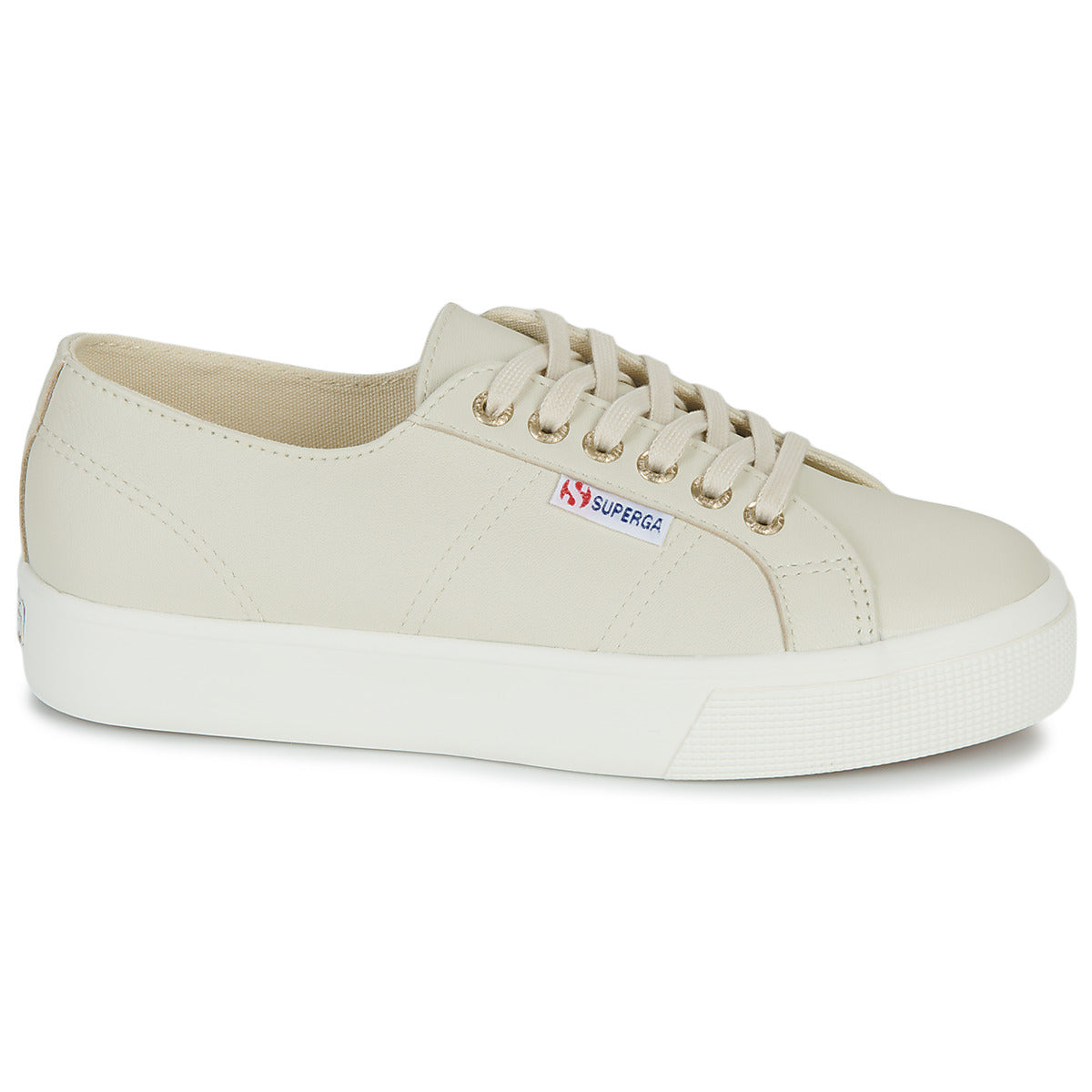 Sneakers basse Donna Superga  2730 NAPPA  Beige