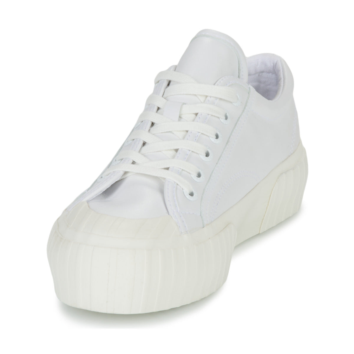 Sneakers basse Donna Superga  2630 STRIPE PLATFORM VEGAN  Bianco