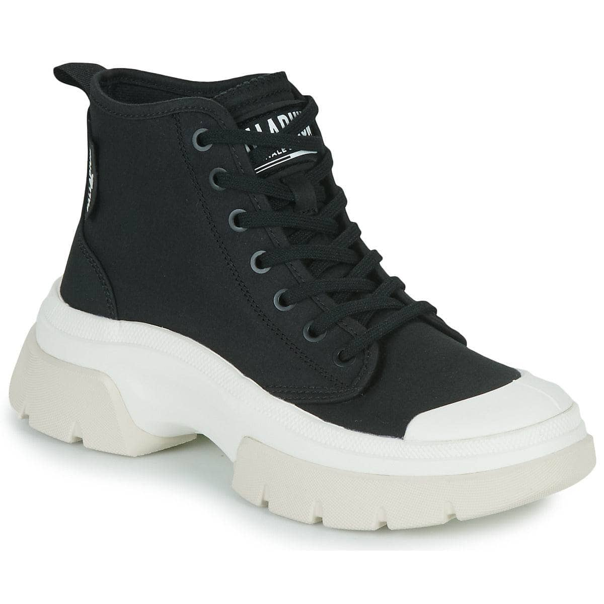 Sneakers alte Donna Palladium  PALLAWAVE  Nero