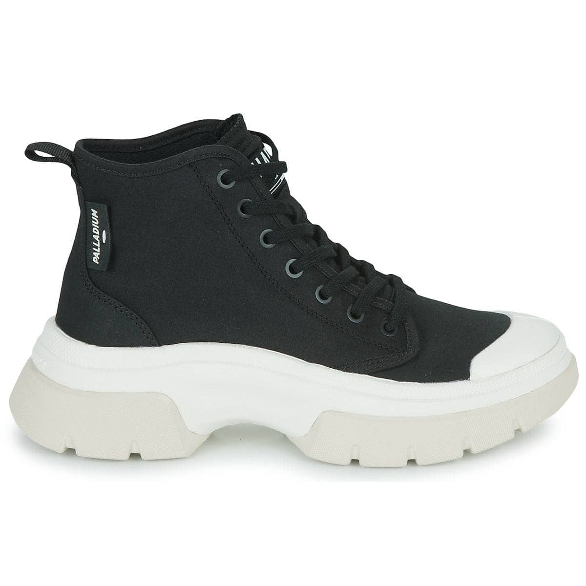 Sneakers alte Donna Palladium  PALLAWAVE  Nero