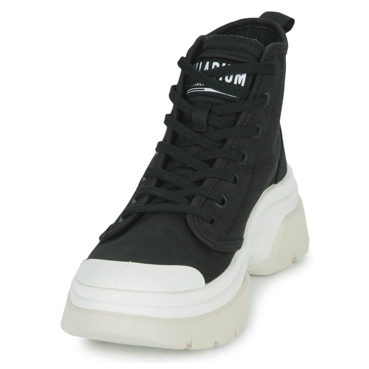 Sneakers alte Donna Palladium  PALLAWAVE  Nero