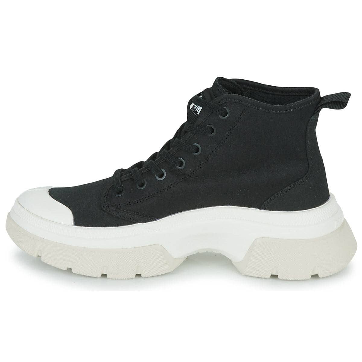 Sneakers alte Donna Palladium  PALLAWAVE  Nero