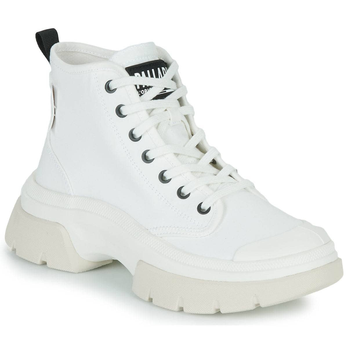 Sneakers alte Donna Palladium  PALLAWAVE  Bianco