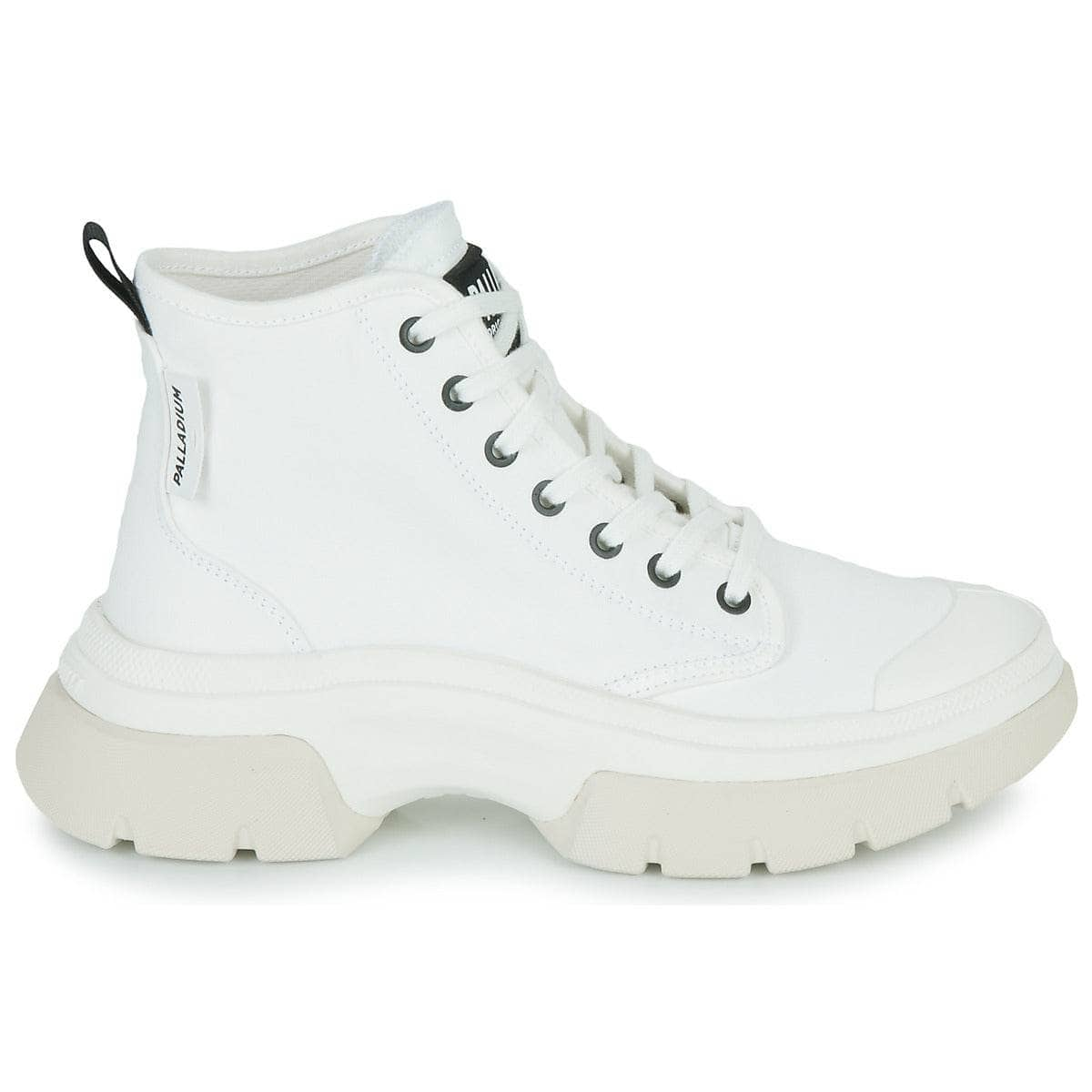 Sneakers alte Donna Palladium  PALLAWAVE  Bianco