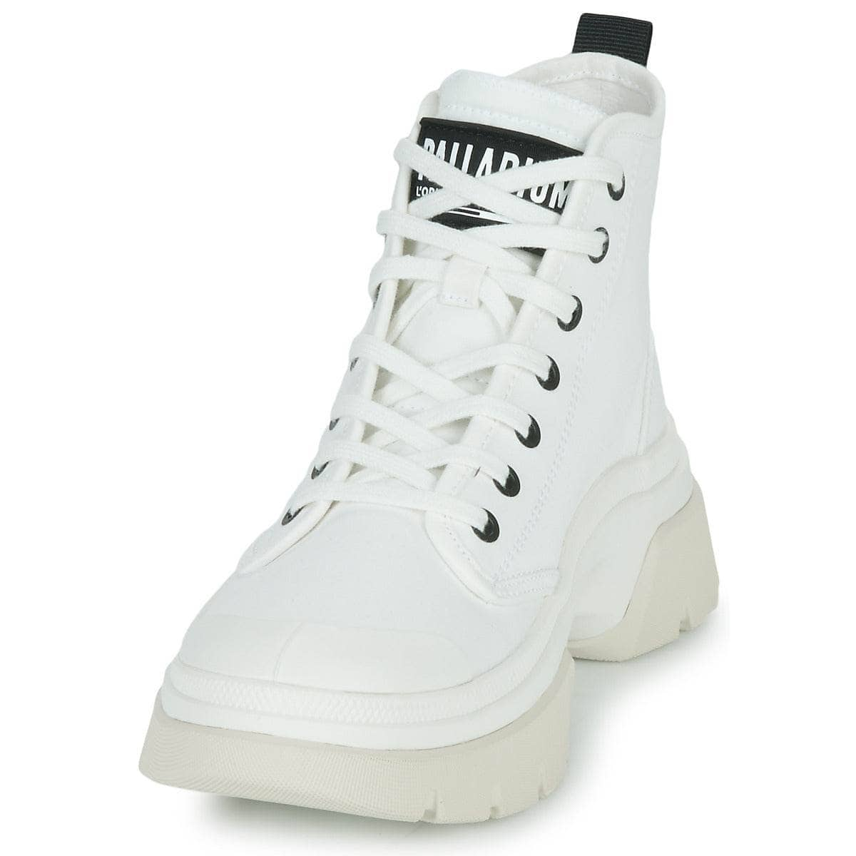 Sneakers alte Donna Palladium  PALLAWAVE  Bianco