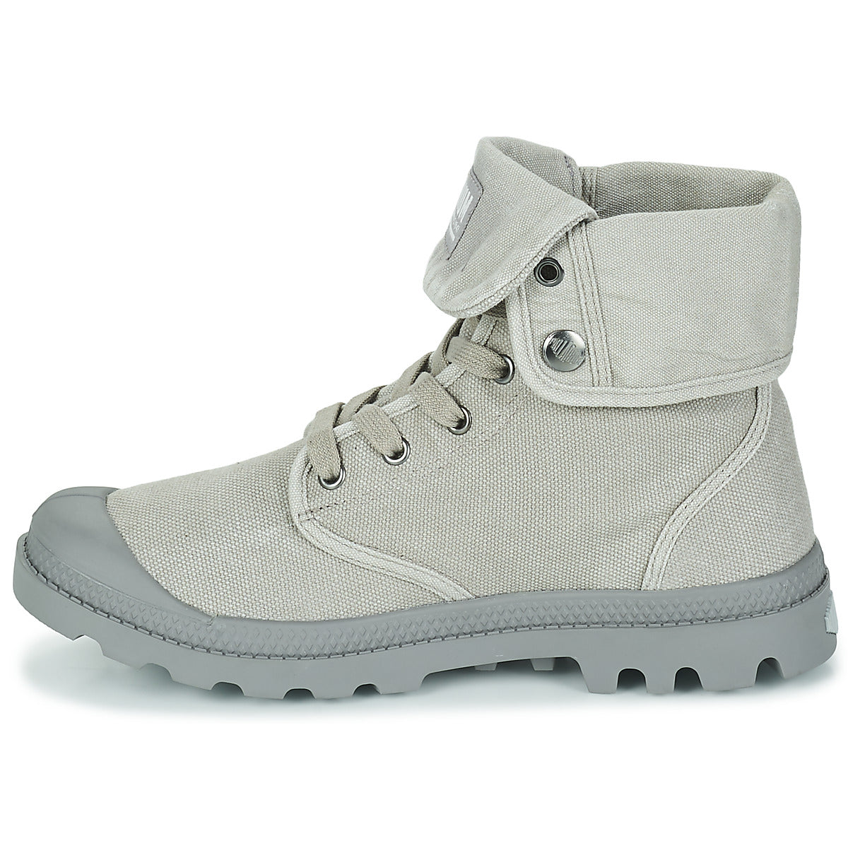 Sneakers alte Uomo Palladium  BAGGY CANVAS  Grigio