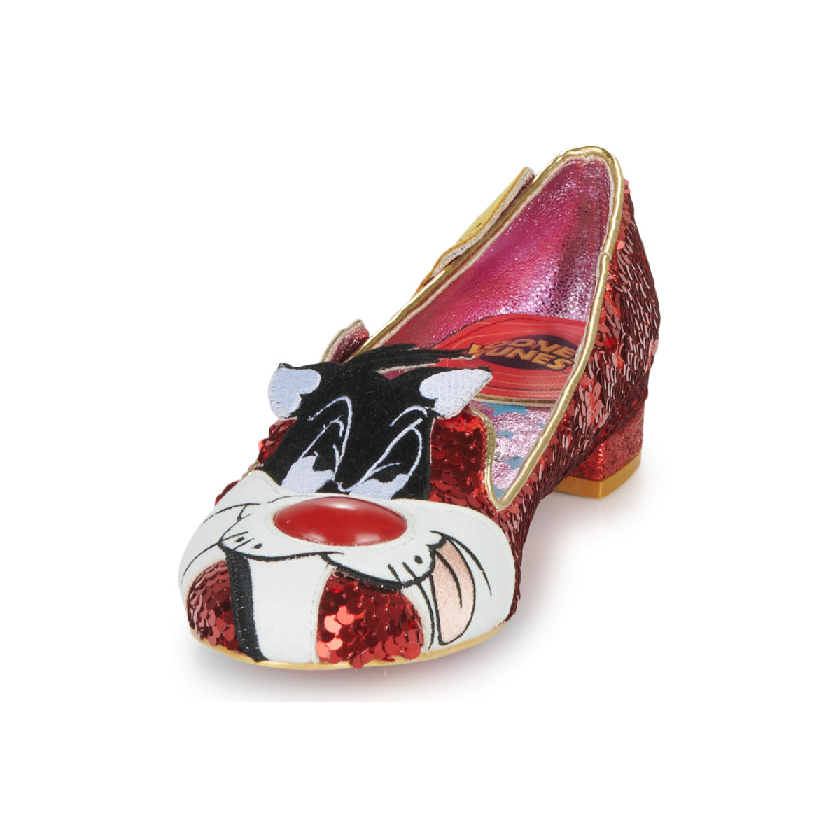 Ballerine Donna Irregular Choice  LOONEY TUNES 8  Rosso