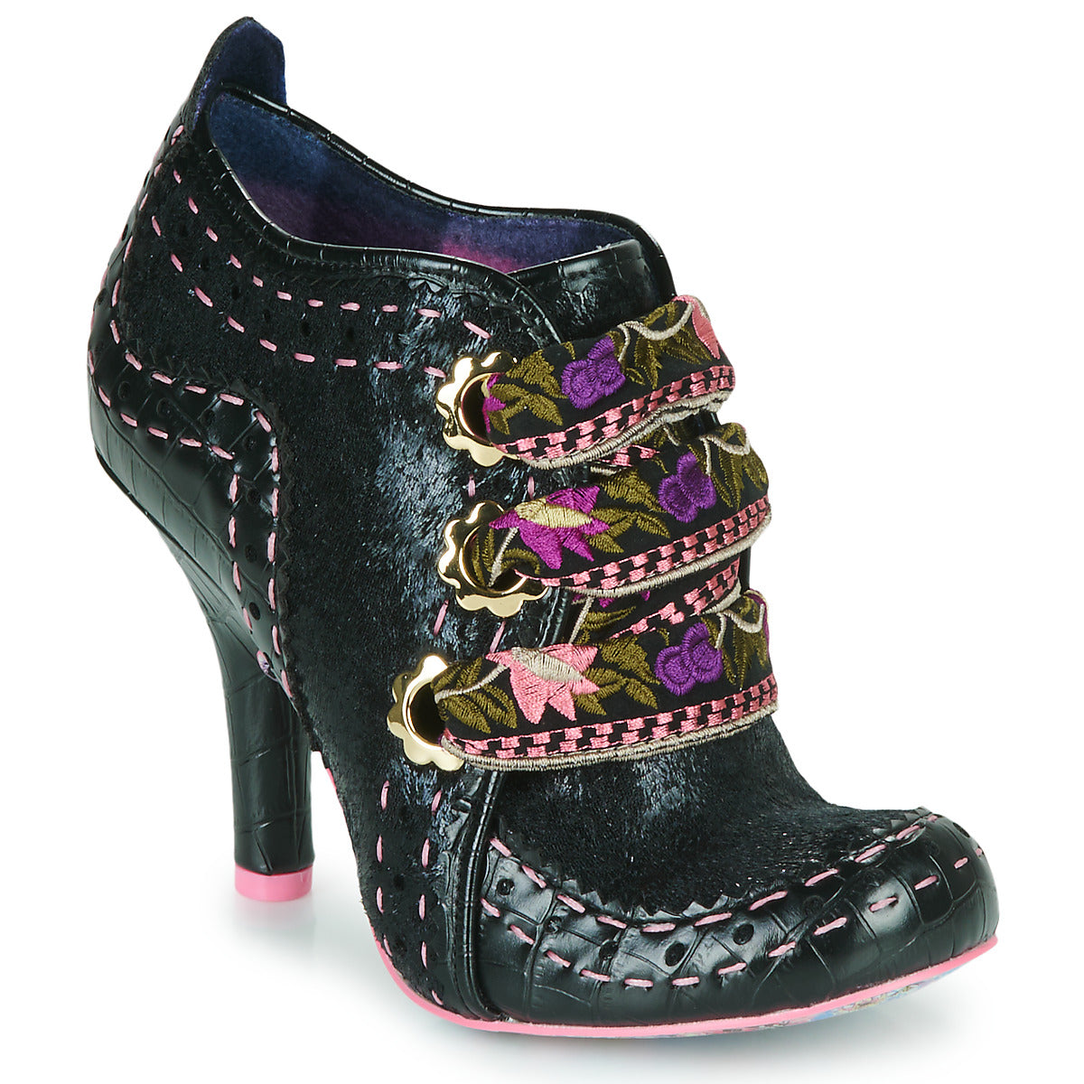 Stivaletti Donna Irregular Choice  ABIGAILS FLOWER PARTY  Nero