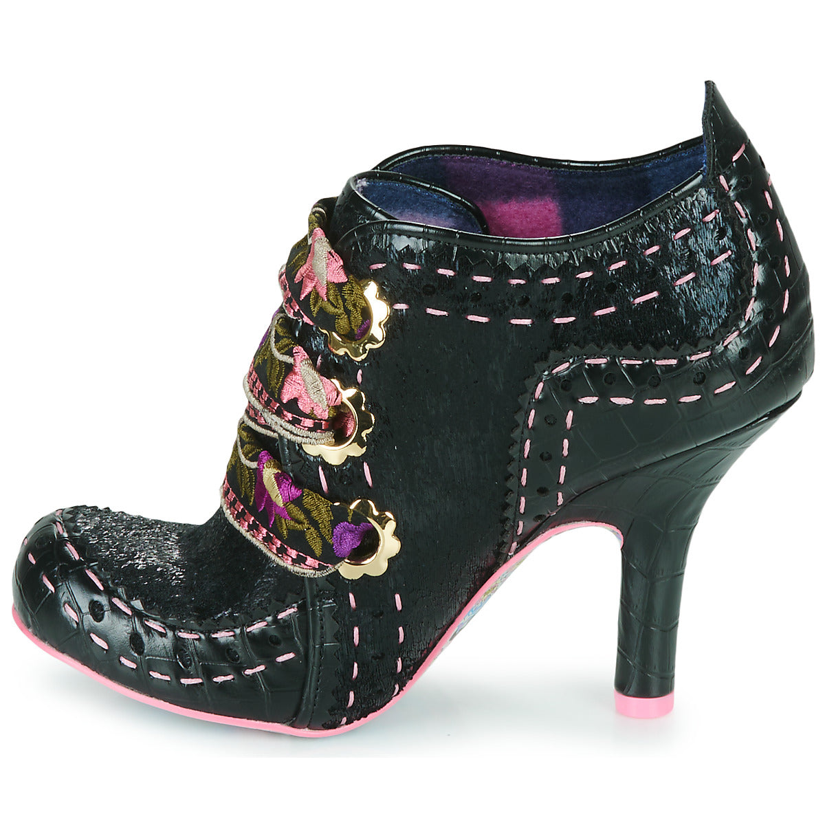 Stivaletti Donna Irregular Choice  ABIGAILS FLOWER PARTY  Nero