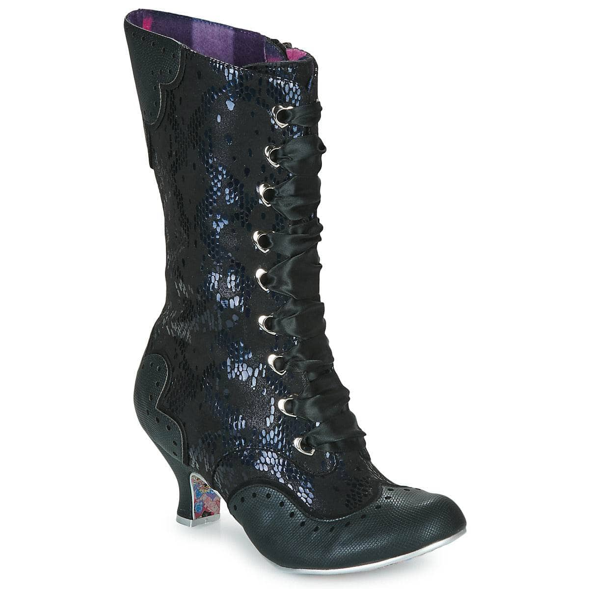 Stivali Donna Irregular Choice  CHIMNEY SMOKE  Nero