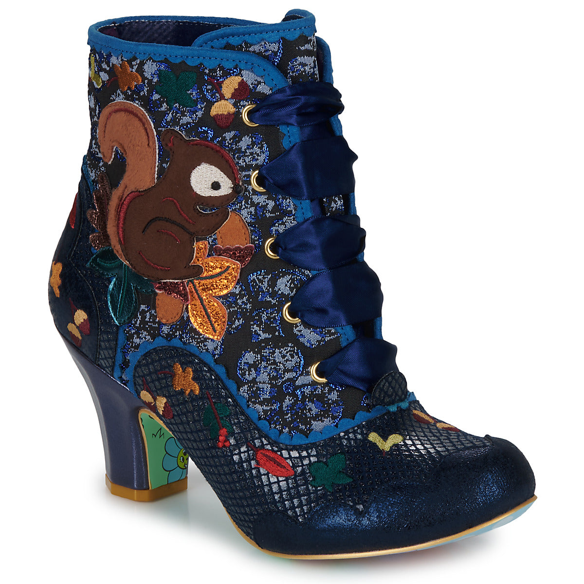 Stivaletti Donna Irregular Choice  SQUIRREL AWAY  Blu