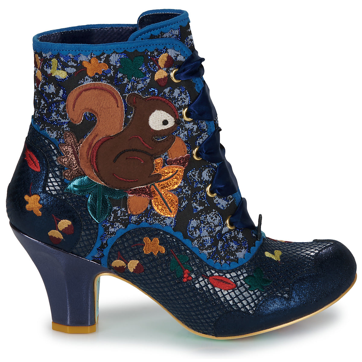 Stivaletti Donna Irregular Choice  SQUIRREL AWAY  Blu