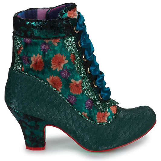 Stivaletti Donna Irregular Choice  HELLO THERE  Verde