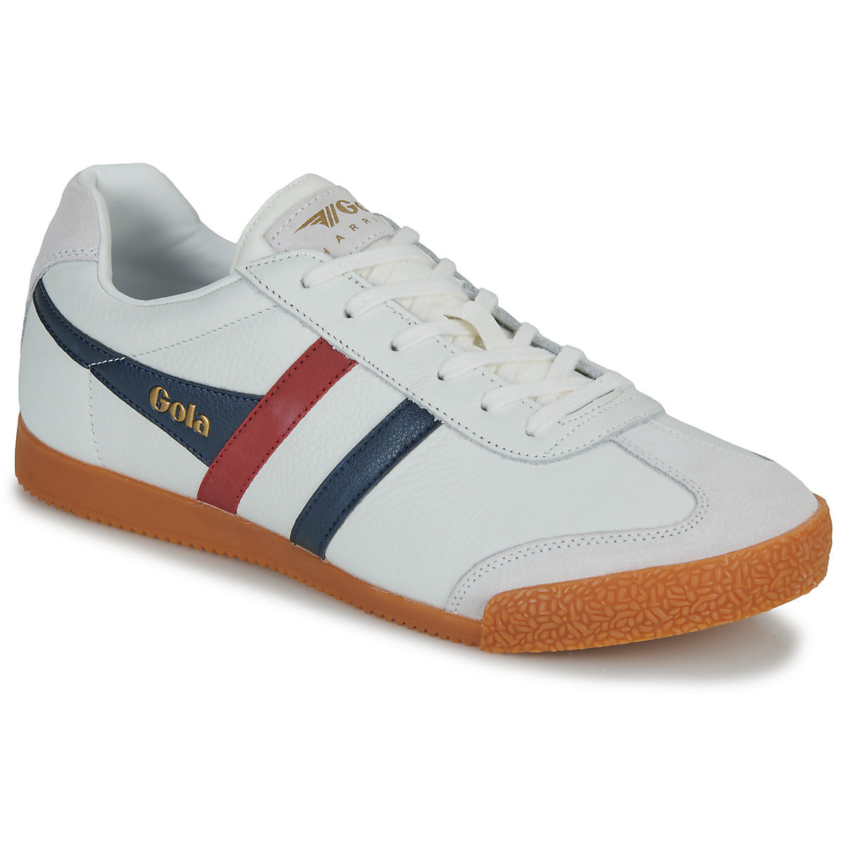 Sneakers Uomo Gola  HARRIER LEATHER  Bianco