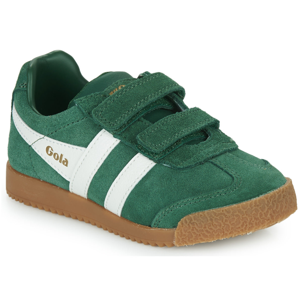 Scarpe bambini ragazzo Gola  HARRIER VELCRO  Verde