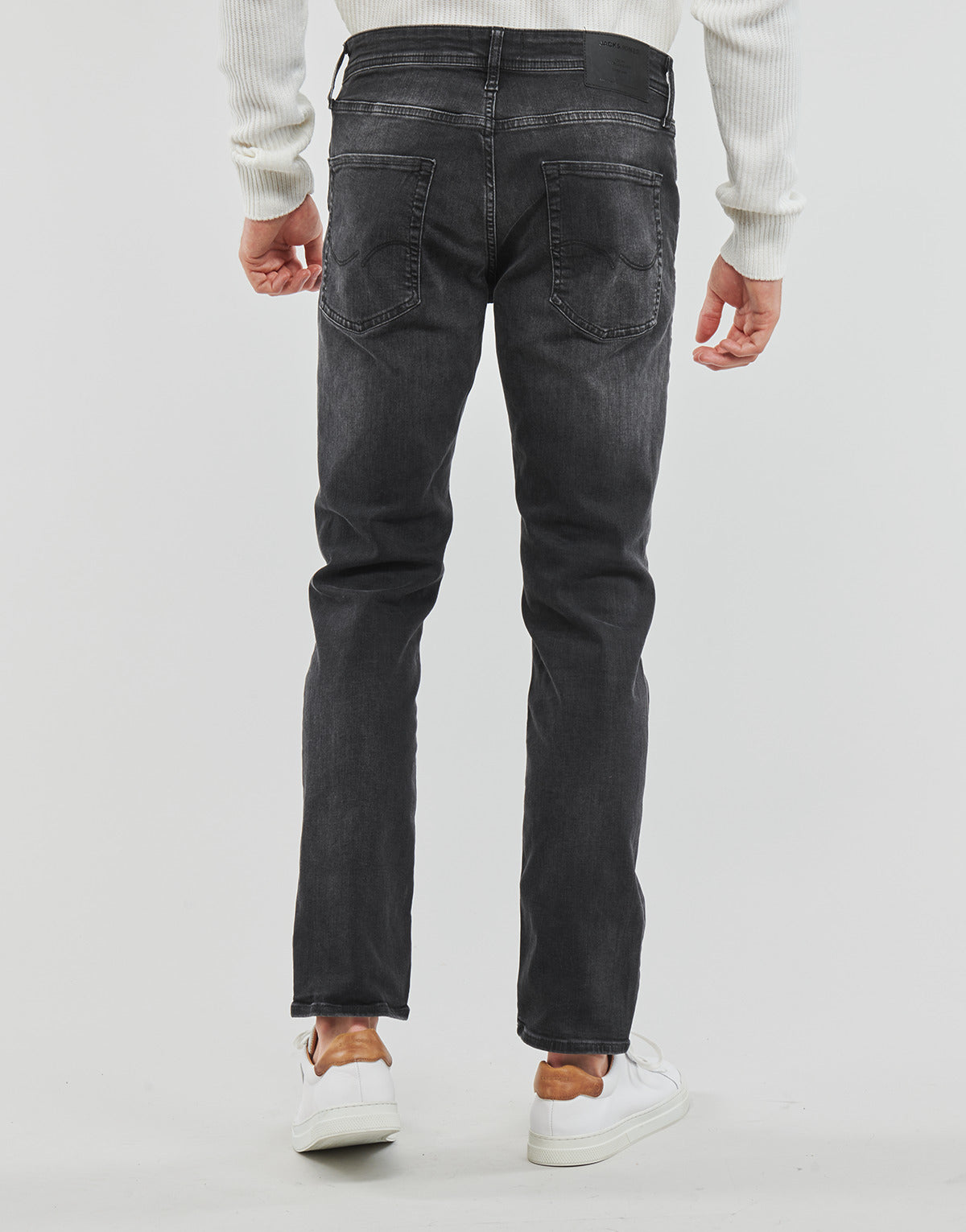 Jeans Uomo Jack & Jones  JJICLARK JJORIGINAL JOS 201  Nero