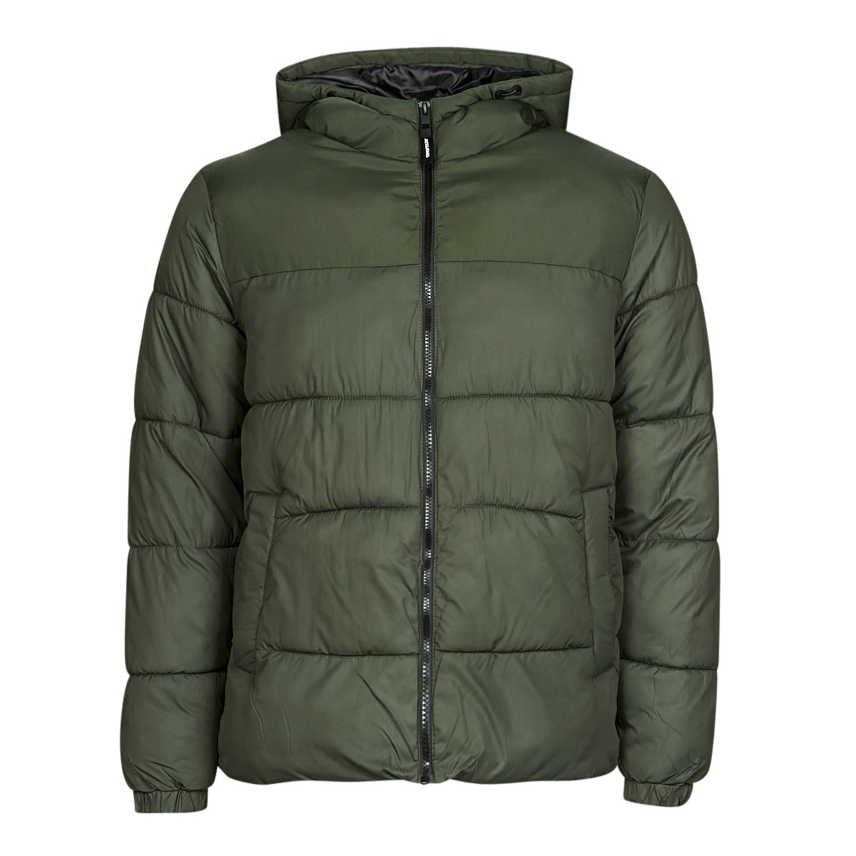 Piumino Uomo Jack & Jones  JJCHILI PUFFER HOOD  Kaki