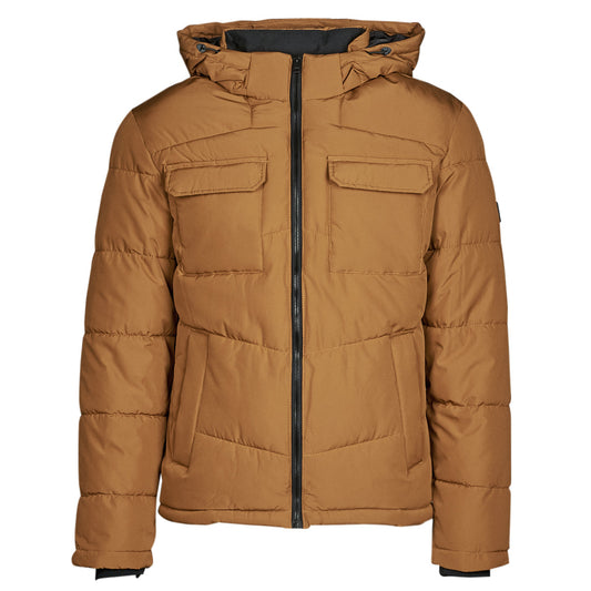 Piumino Uomo Jack & Jones  JJBRADY PUFFER  Marrone