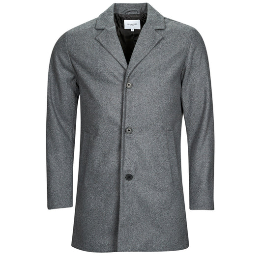 Mantella Uomo Jack & Jones  JJTOMMY WOOL COAT  Grigio