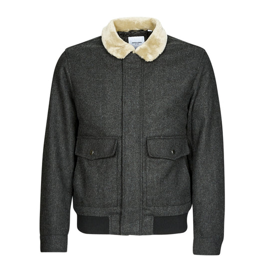 Giubbotto Uomo Jack & Jones  JJTOM WOOL BOMBER  Grigio