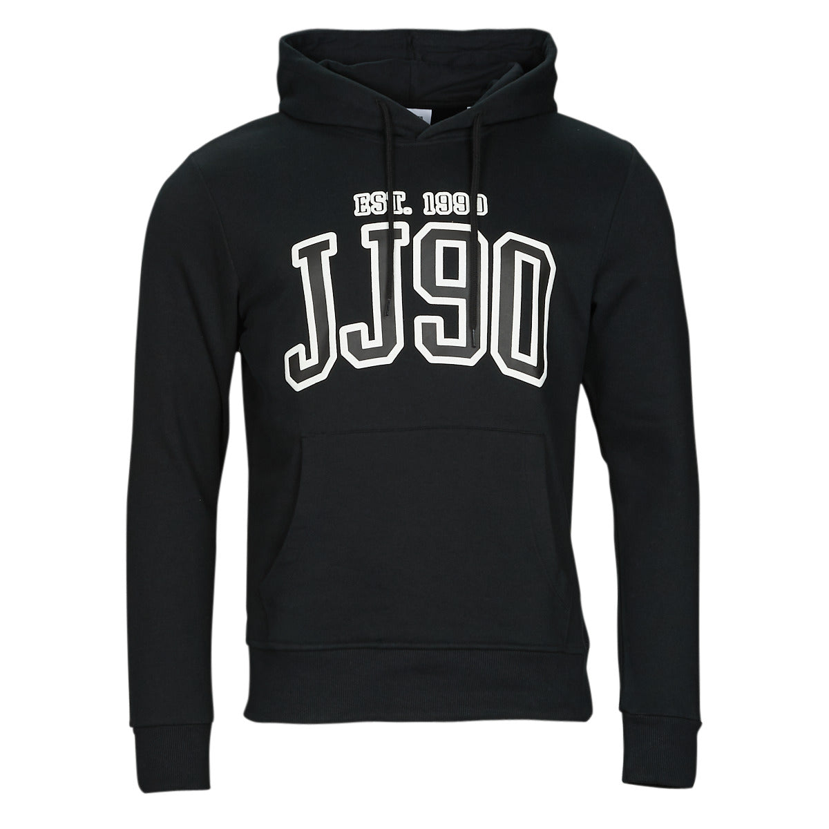 Felpa Uomo Jack & Jones  JJCEMB SWEAT HOOD  Nero