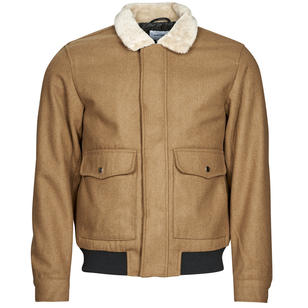 Giubbotto Uomo Jack & Jones  JJTOM WOOL BOMBER  Marrone