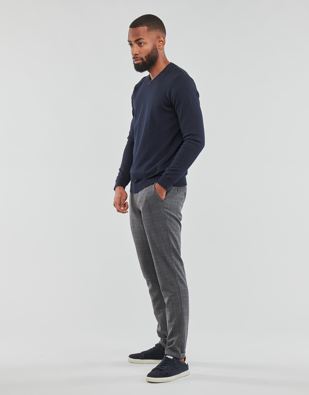 Pantalone Cargo Uomo Jack & Jones  JPSTMARCO JJCONNOR AKM  Grigio