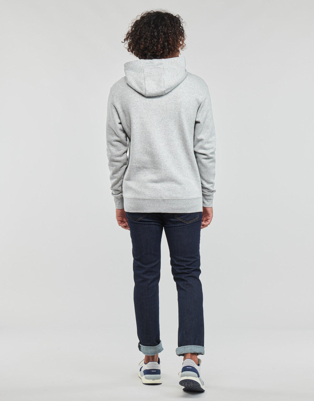 Felpa Uomo Quiksilver  ALL LINED UP HOOD  Grigio