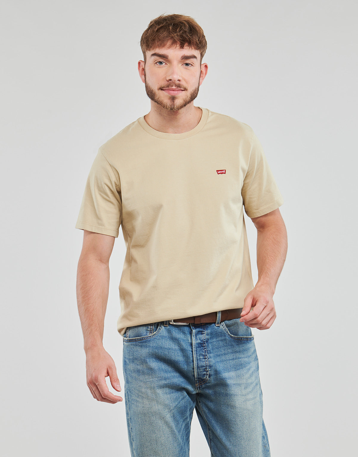 T-shirt Uomo Levis  SS ORIGINAL HM TEE  Beige