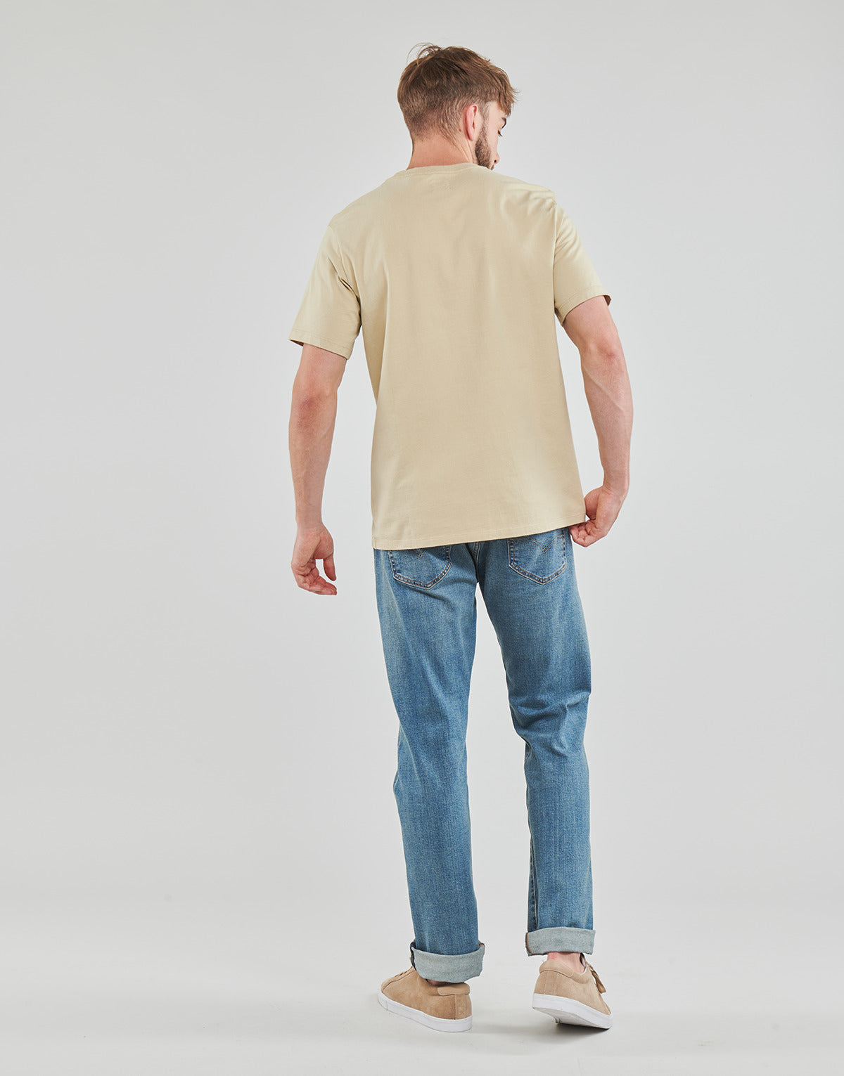 T-shirt Uomo Levis  SS ORIGINAL HM TEE  Beige