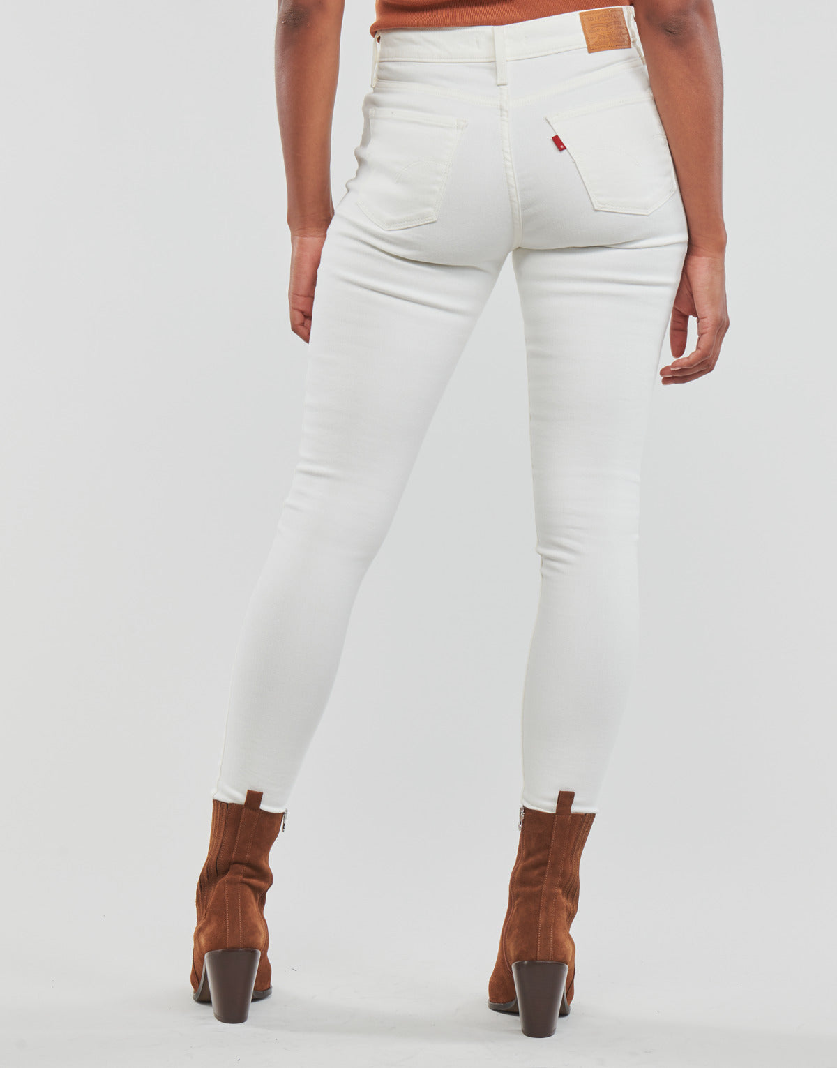 Jeans skynny Donna Levis  720 HIRISE SUPER SKINNY  Bianco