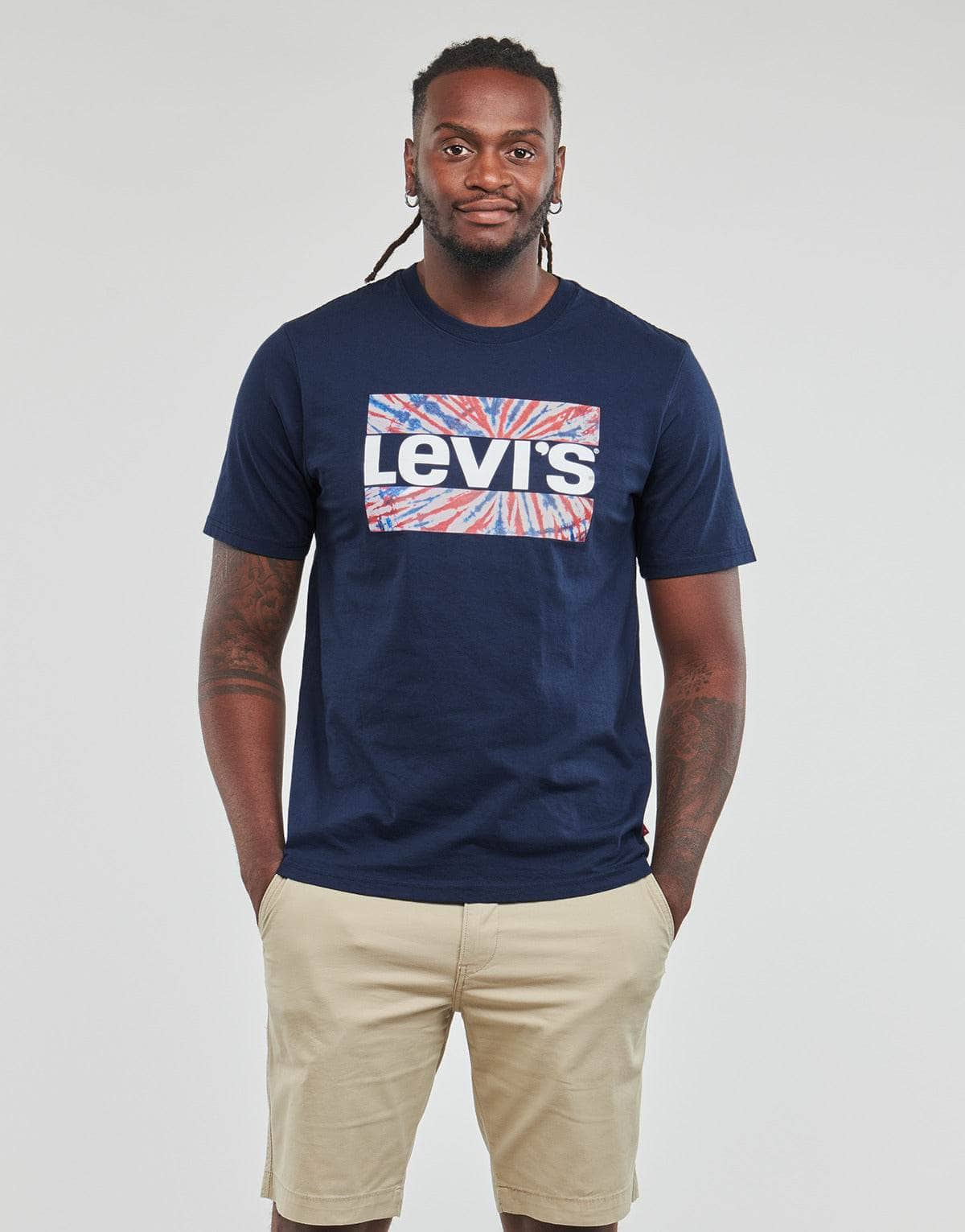 T-shirt Uomo Levis  SS RELAXED FIT TEE  Marine