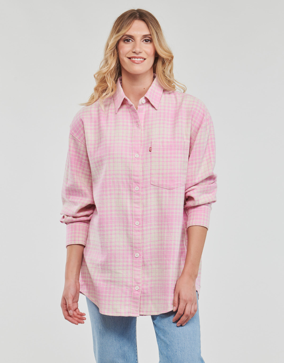 Camicia Donna Levis  NOLA MENSWEAR SHIRT  Rosa