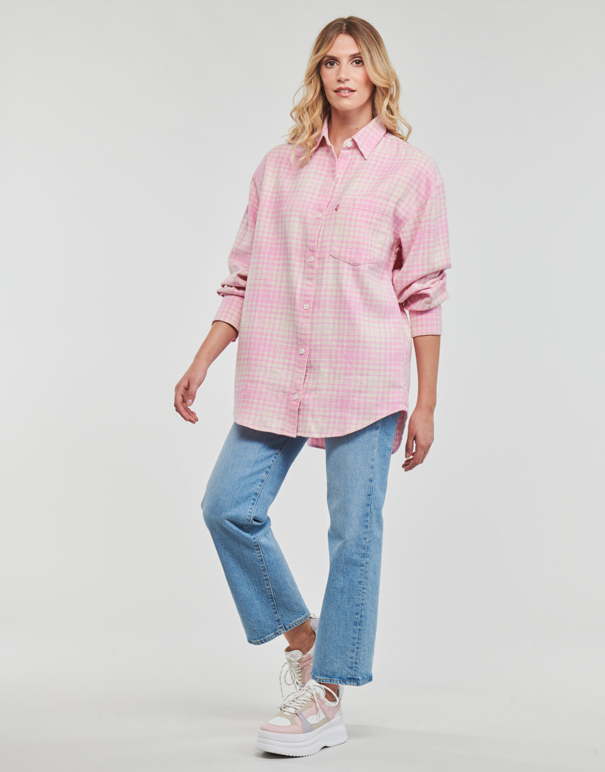 Camicia Donna Levis  NOLA MENSWEAR SHIRT  Rosa