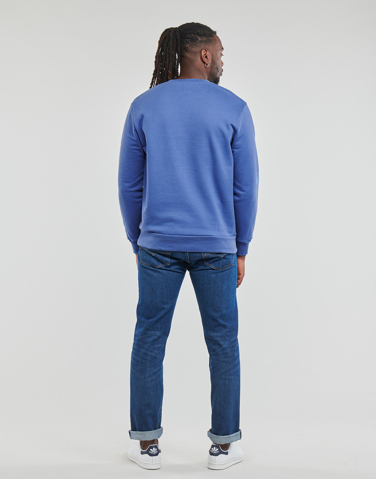 Felpa Uomo Levis  STANDARD GRAPHIC CREW  Blu