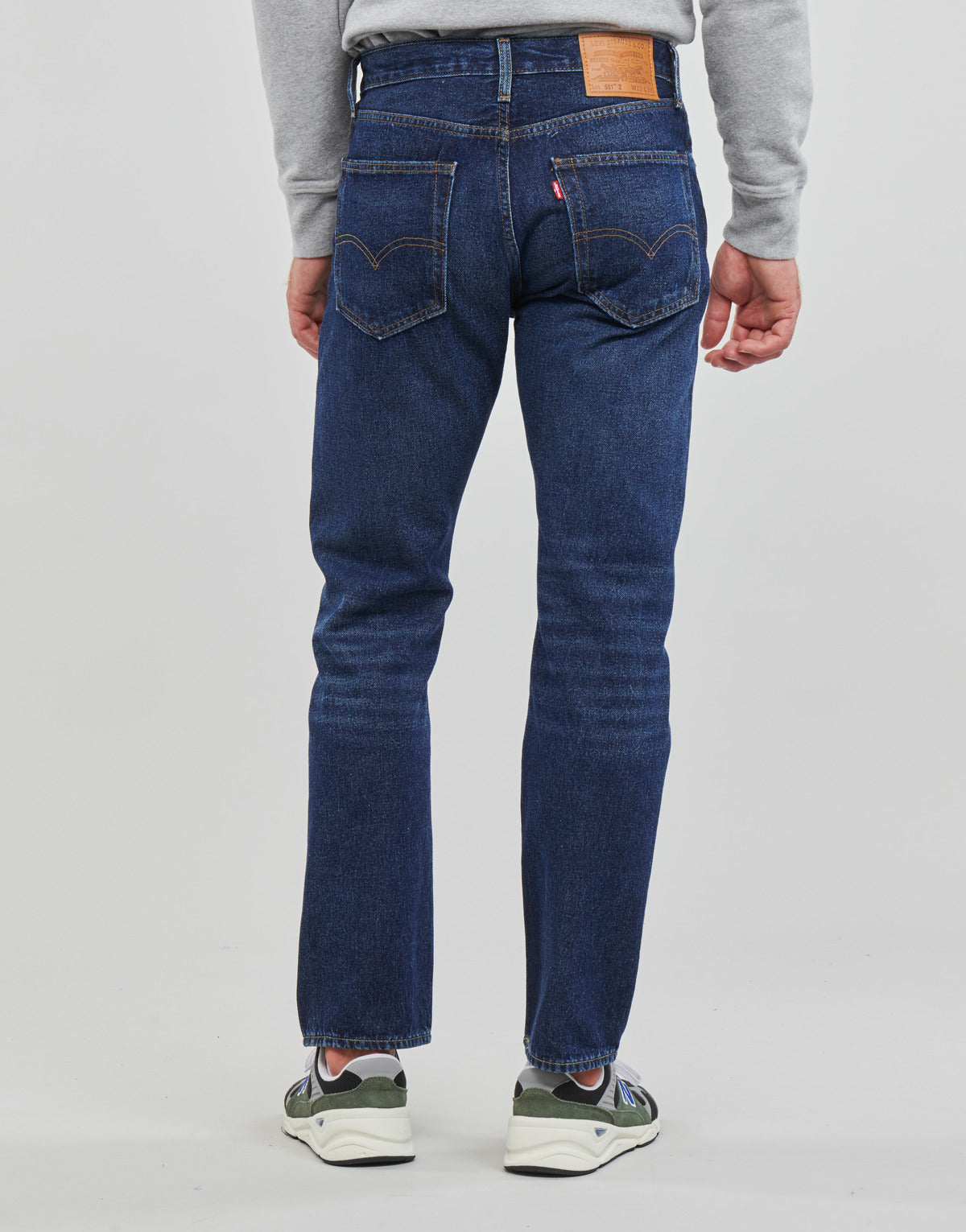 Jeans Uomo Levis  551Z AUTHENTIC STRAIGHT  Marine