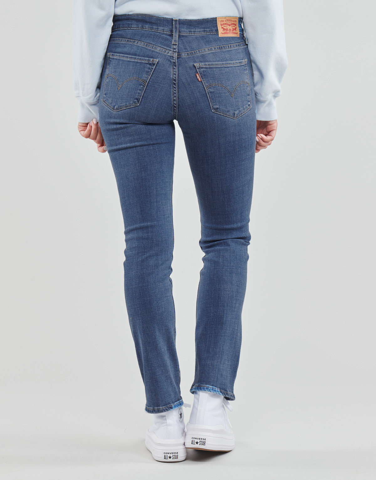 Jeans Donna Levis  314 SHAPING STRAIGHT  Blu