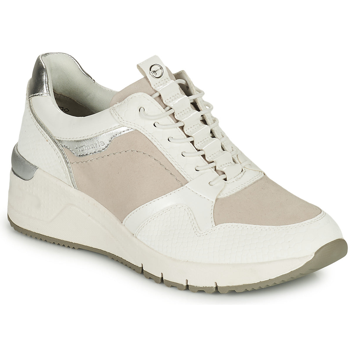 Sneakers basse Donna Tamaris  -  Beige