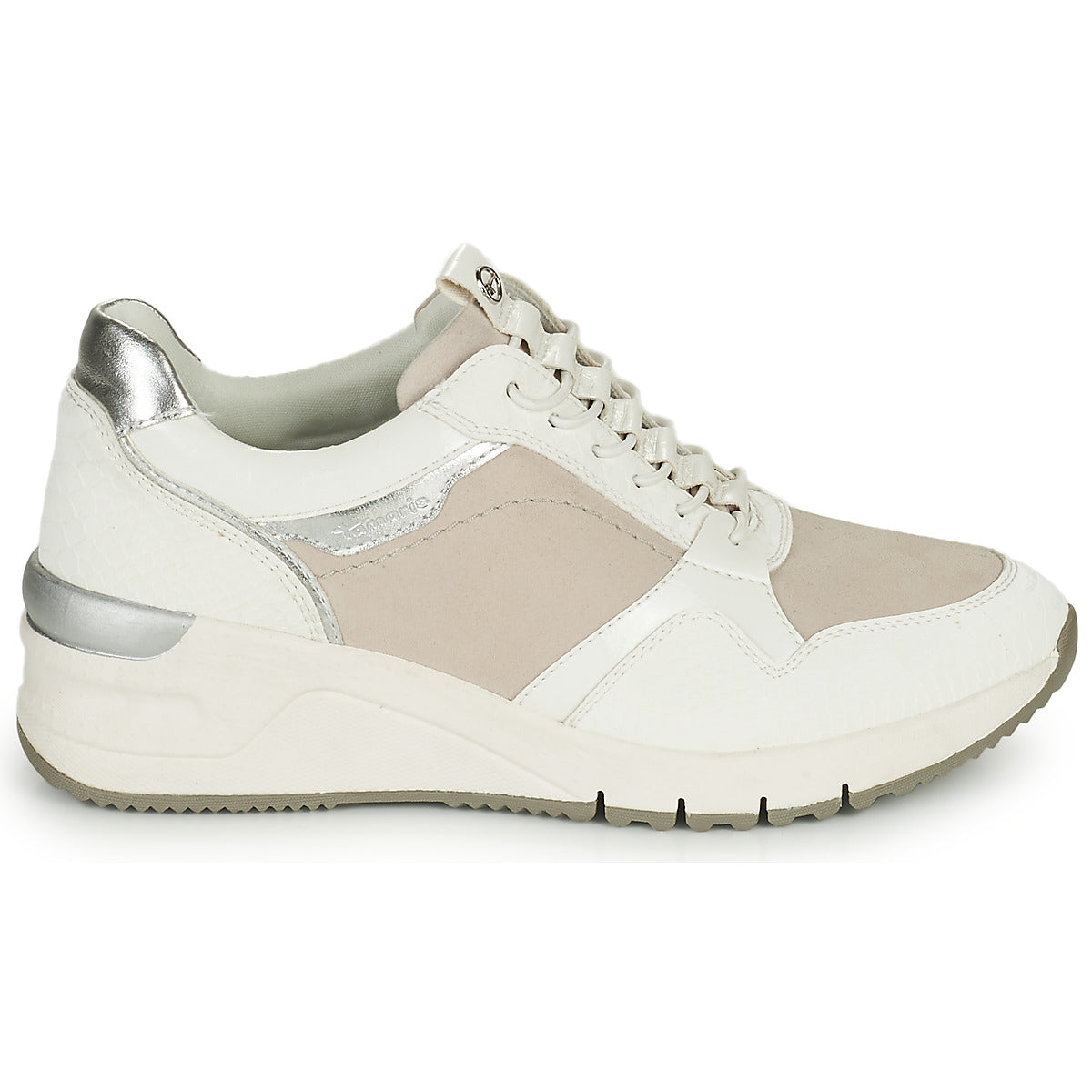 Sneakers basse Donna Tamaris  -  Beige