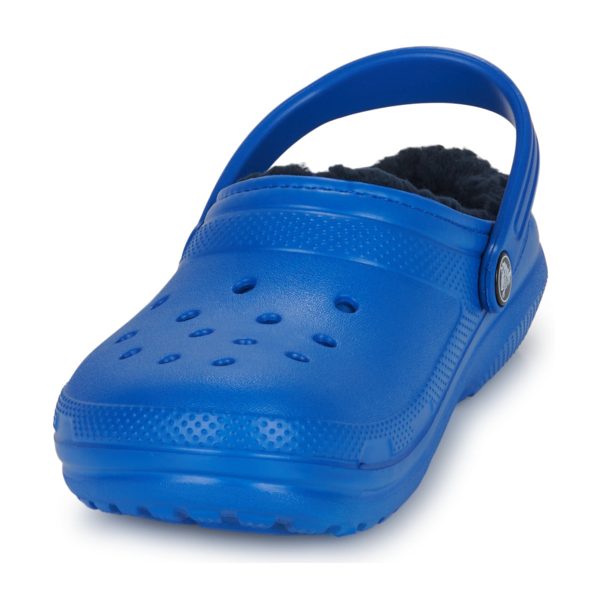 Scarpe bambini ragazzo Crocs  Classic Lined Clog K  Blu