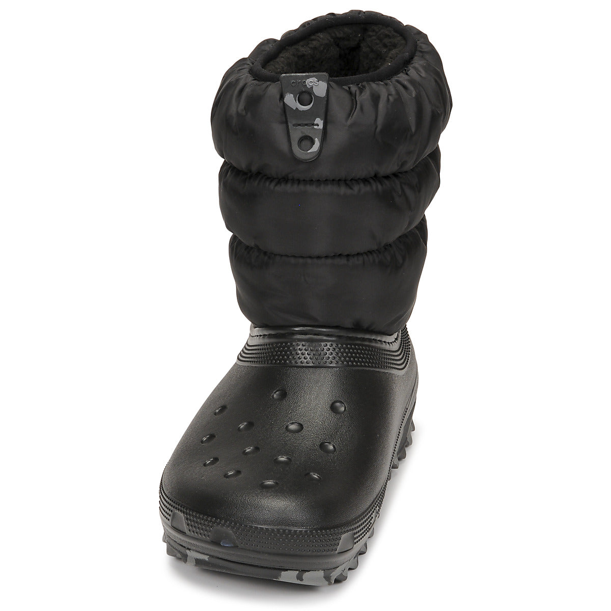 Scarpe da neve bambini ragazzo Crocs  Classic Neo Puff Boot K  Nero