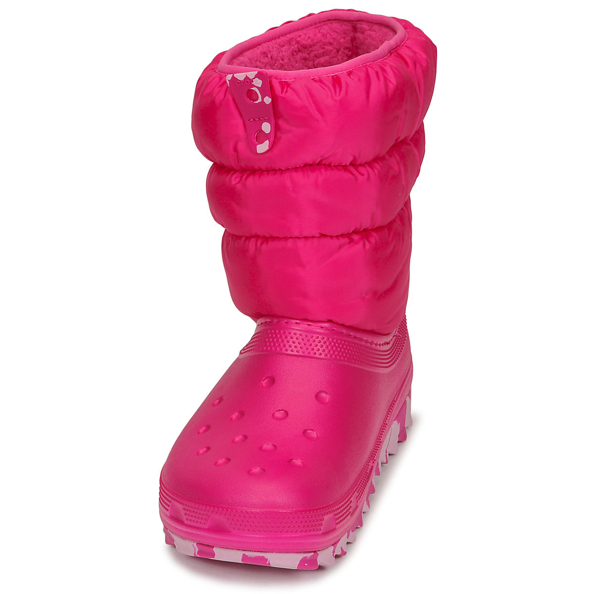 Scarpe da neve bambini ragazza Crocs  Classic Neo Puff Boot K  Rosa