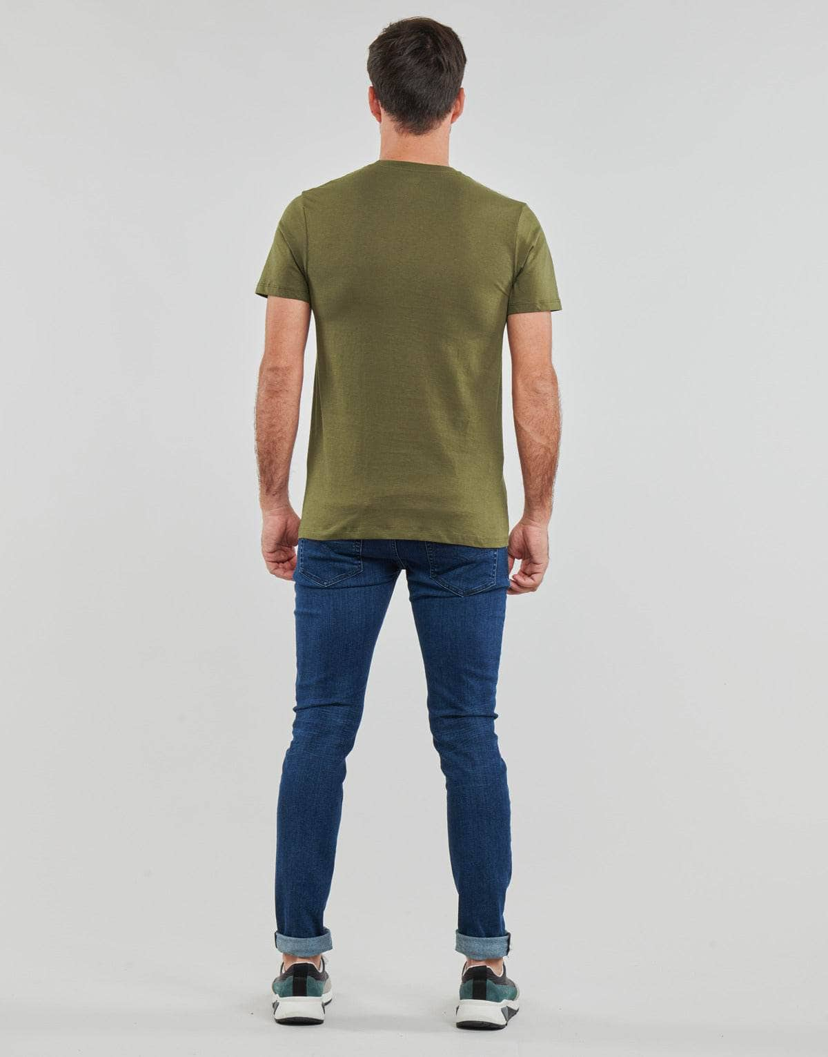 T-shirt Uomo Diesel  UMTEE-RANDAL-TUBE-TW  Kaki