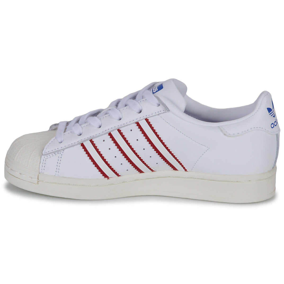 Scarpe bambini ragazzo adidas  SUPERSTAR J  Bianco