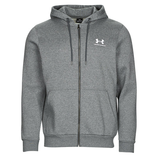 Felpa Uomo Under Armour  UA Essential Fleece FZ Hood  Grigio