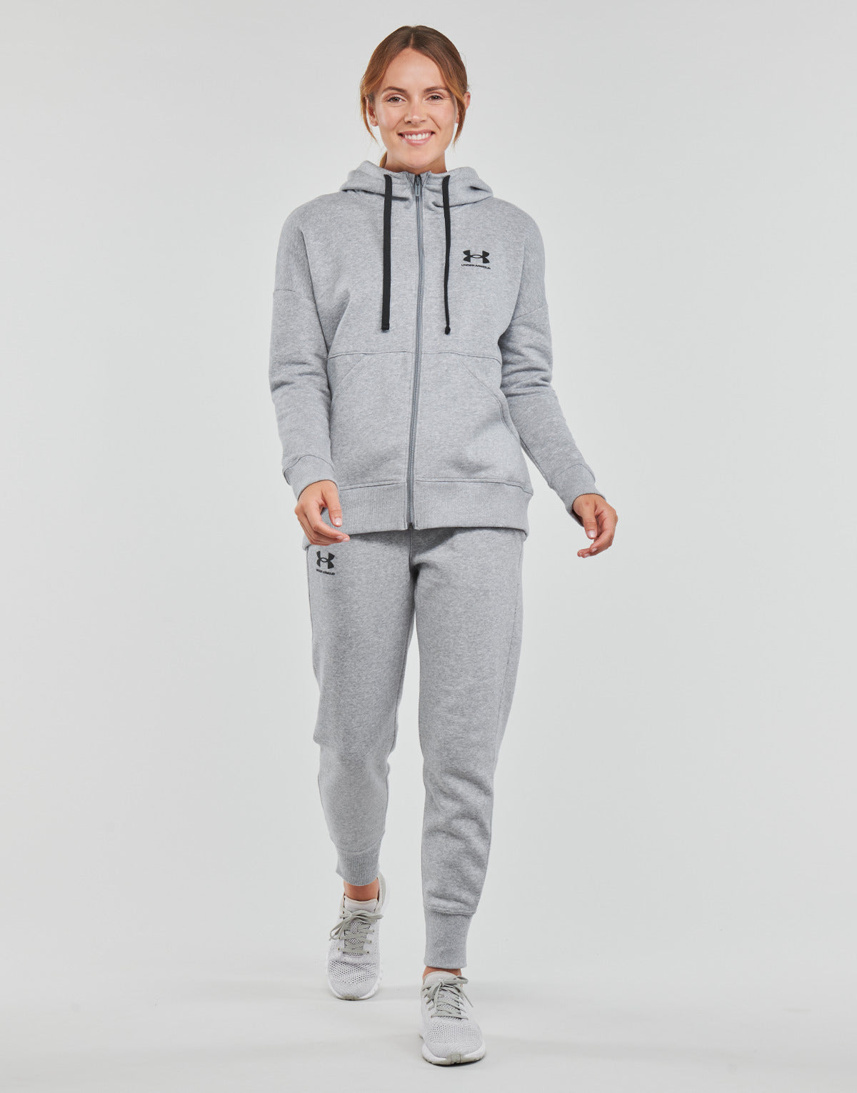 Pantaloni Sportivi Donna Under Armour  Rival Fleece Joggers  Grigio